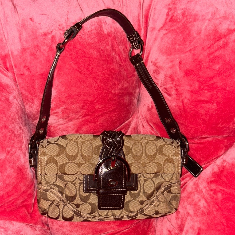 Coach soho signature Jacquard